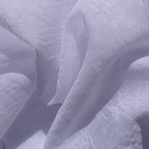 Woal kreszowany Biały szer. 290 cm