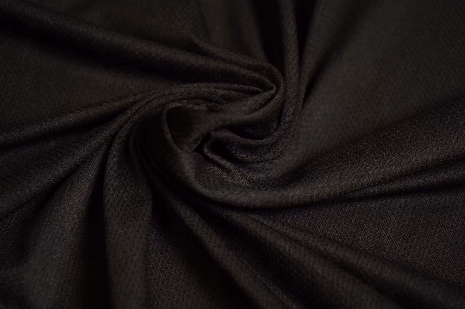 Dzianina jersey ity podszewka czarny szer. 150 cm
