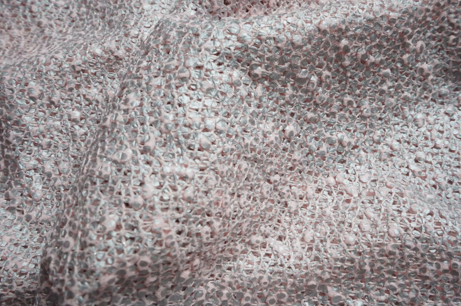 Dzianina pentelkowa bukle boucle szer. 125 cm