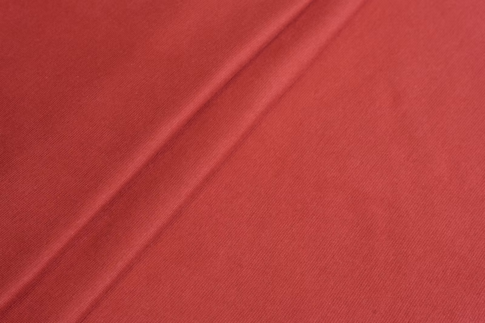 Dzianina ściągacz prążek bawełna czerwony szer. 94 cm