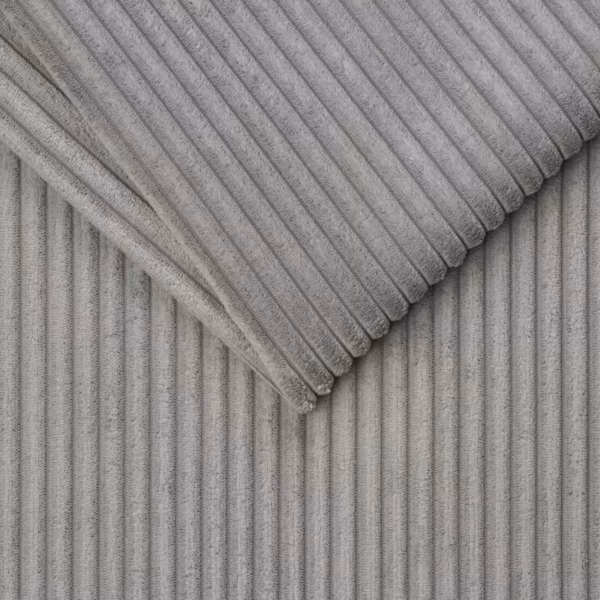 Obiciowa welur velvet sztruks szary szer. 144 cm