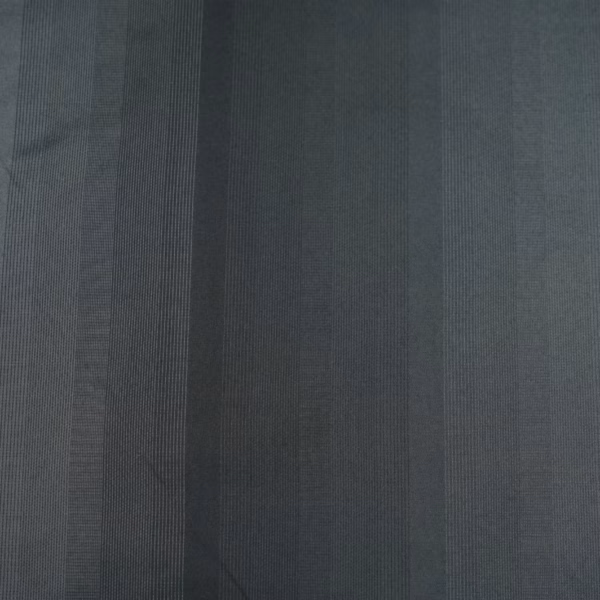 Tafta sukienkowa szara szary paski szer. 145 cm