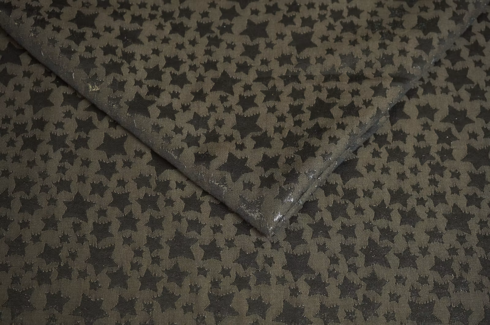 Żakard gwiazdy elegancki szer. 150 cm